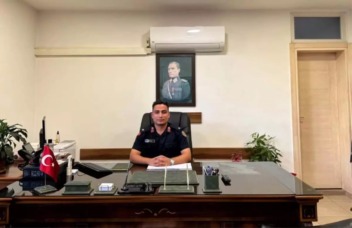 Manavgat\'ta Yeni Jandarma Teğmen Göreve Başladı