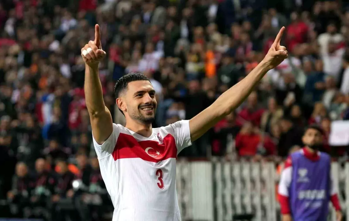 Merih Demiral\'dan Gürcistan\'a İki Gol