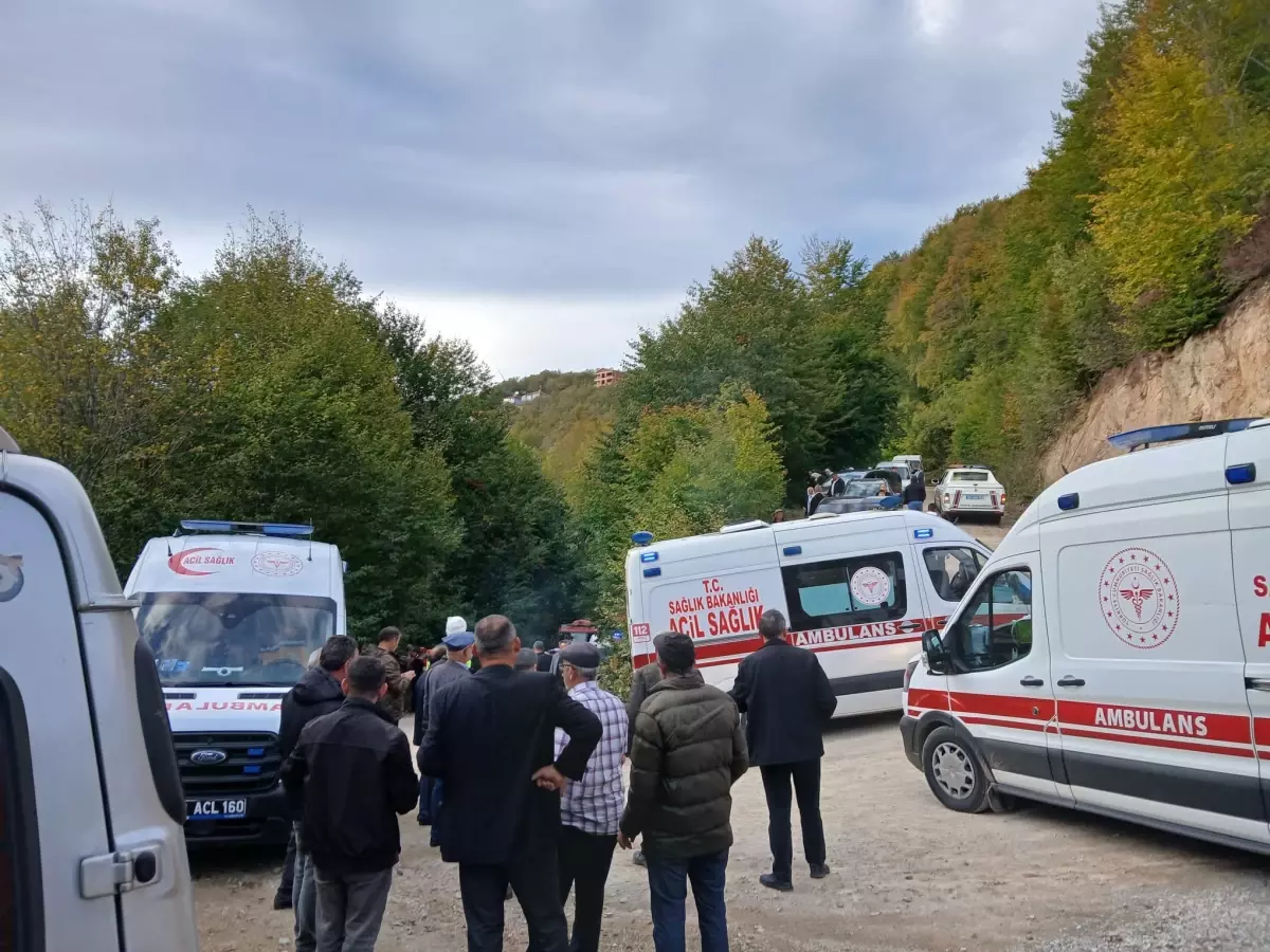 Ordu\'da Minibüs Kazası: 11 Yaralı