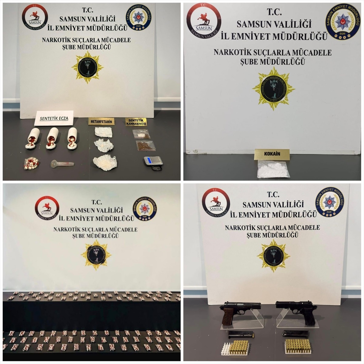 Samsun\'da Uyuşturucu Operasyonu: 6 Gözaltı