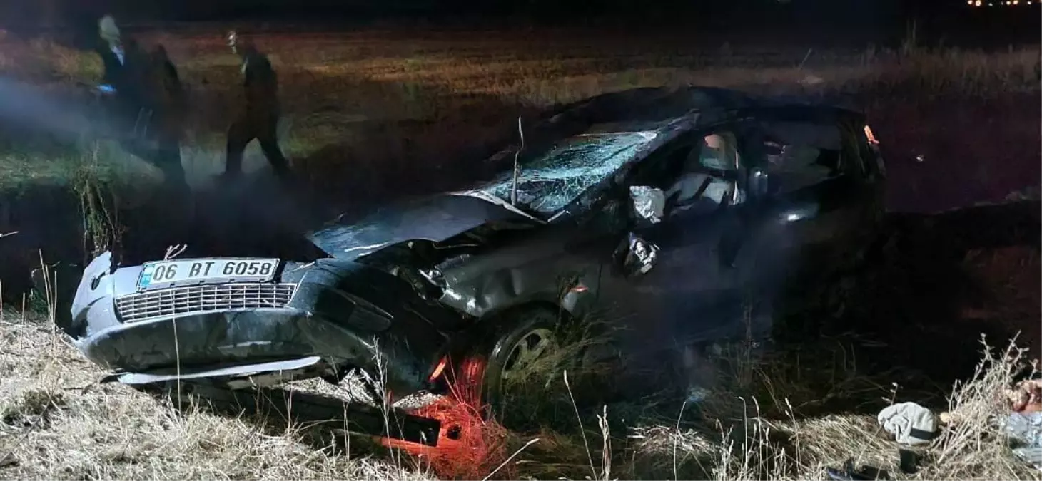 Selim\'de Trafik Kazası: 1 Ölü, 3 Yaralı