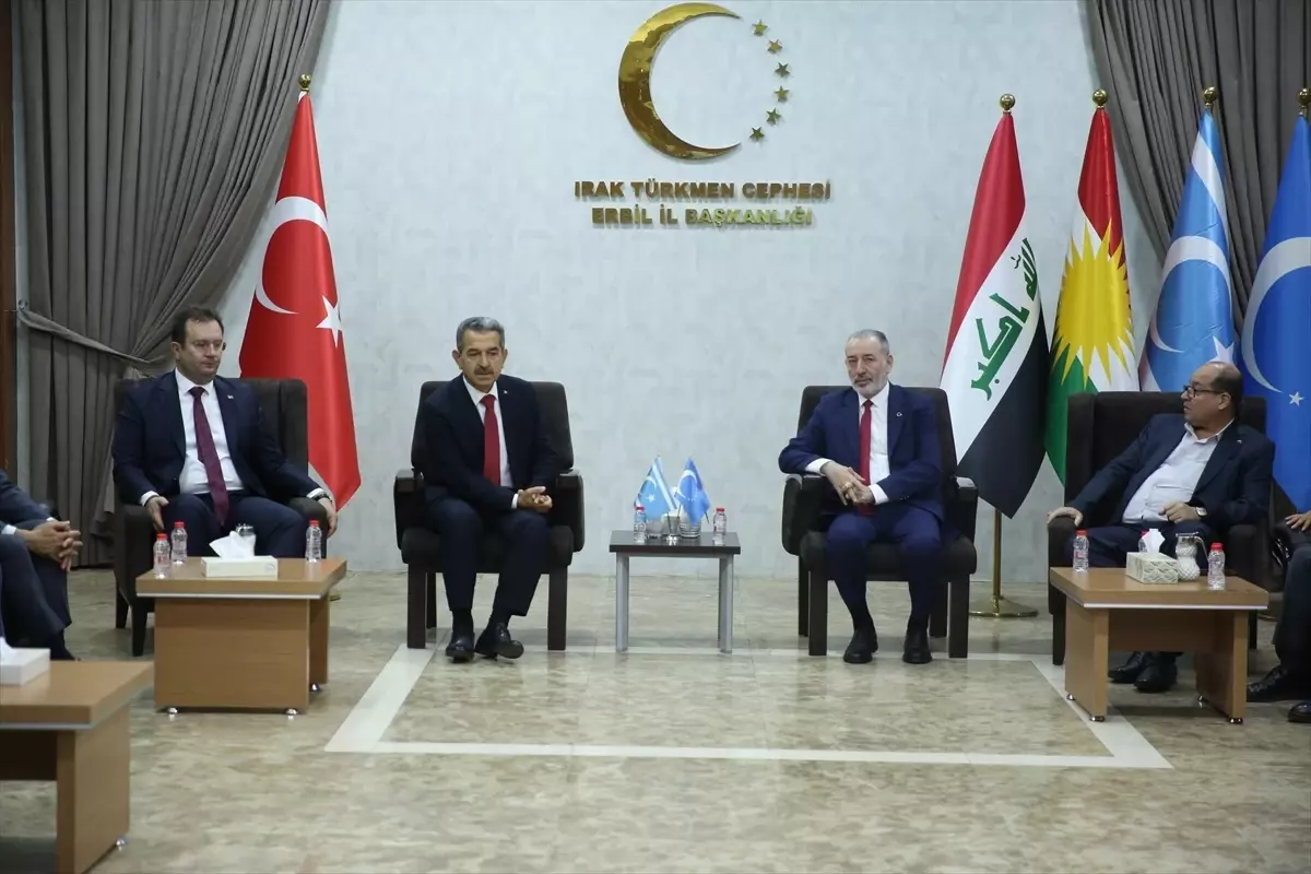 Şırnak Valisi IKBY\'de Resmi Temaslarda Bulundu