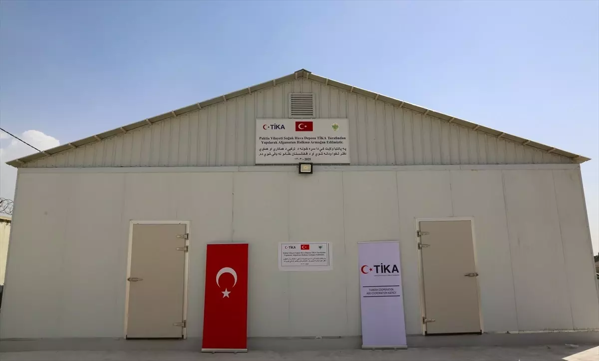 TİKA\'dan Afganistan\'a Soğuk Hava Deposu