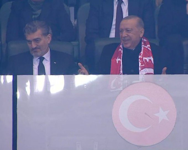 Türkiye-Gürcistan maçına damga vuran an Türkiye-Gürcistan maçına damga vuran an