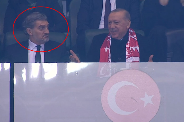 Türkiye-Gürcistan maçına damga vuran an Türkiye-Gürcistan maçına damga vuran an