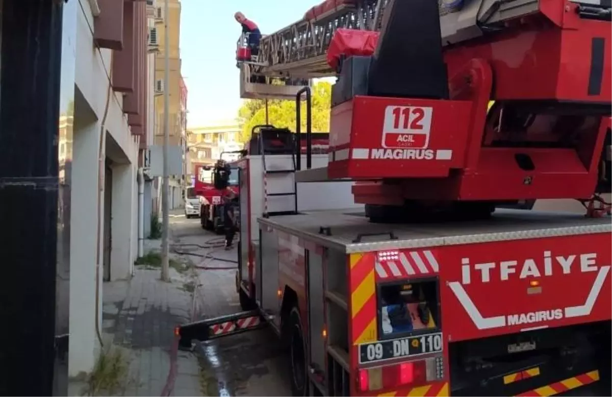 Aydın\'da Tuvalette Mahsur Kalan Şahıs Kurtarıldı