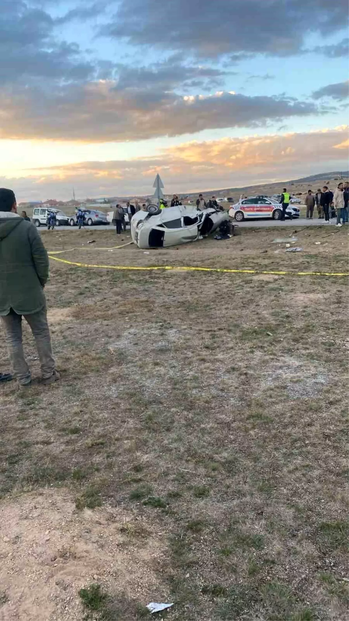 Afyonkarahisar\'da feci kaza: 1 ölü, 3 yaralı