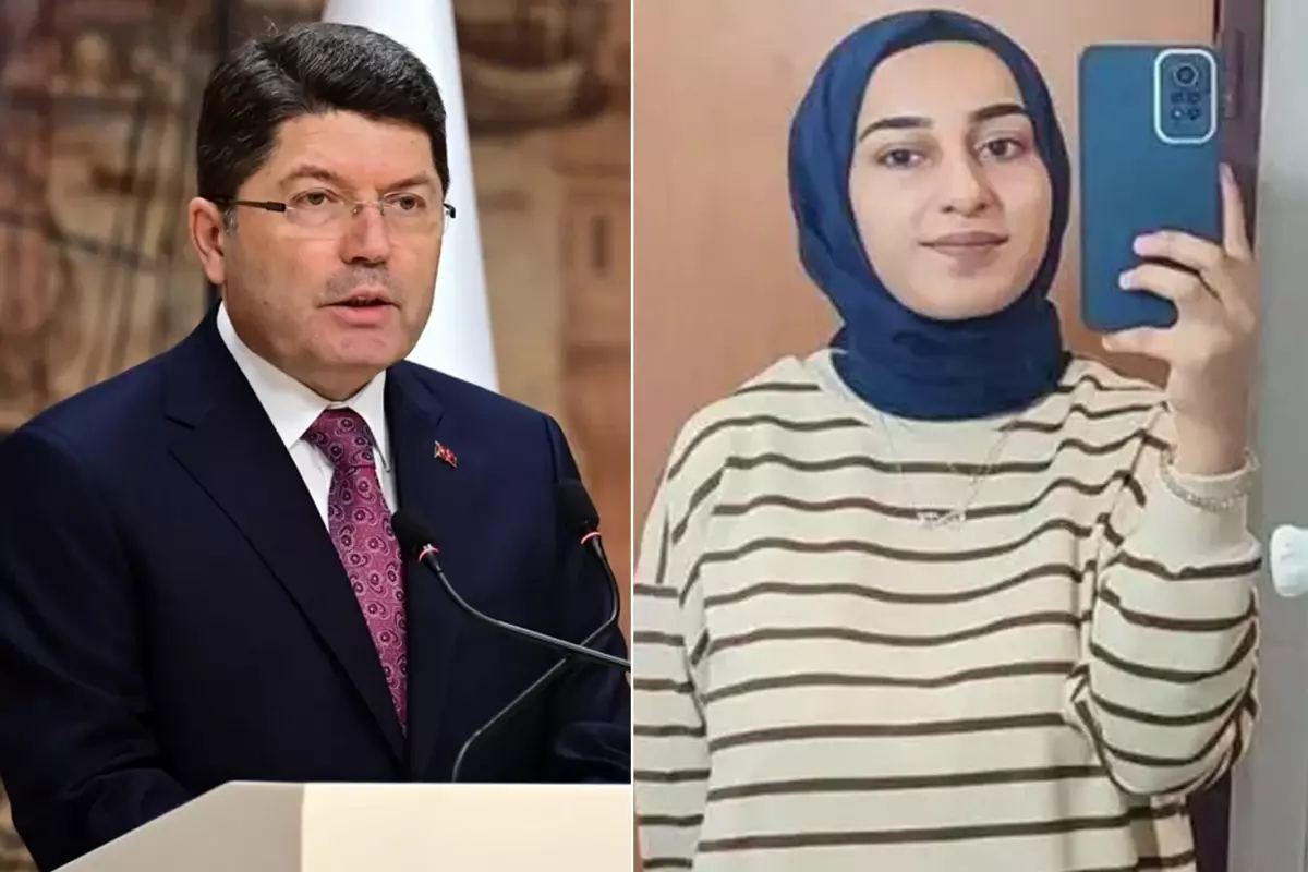 Adalet Bakanı Tunç\'tan Rojin Kabaiş açıklaması: Adli Tıp\'tan uzman mütalaası talep edildi