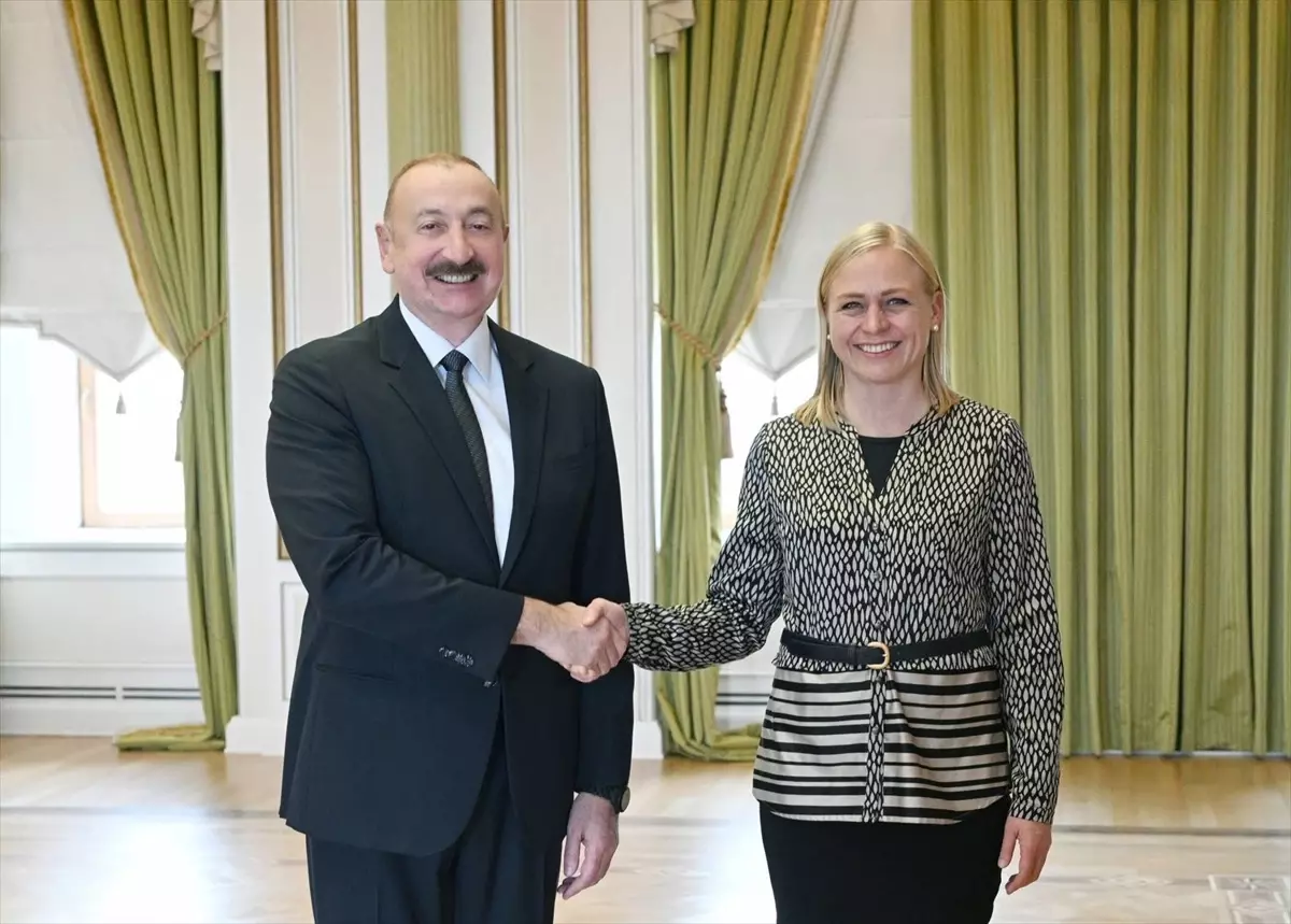 Aliyev, AGİT Dönem Başkanı Valtonen\'i Kabul Etti