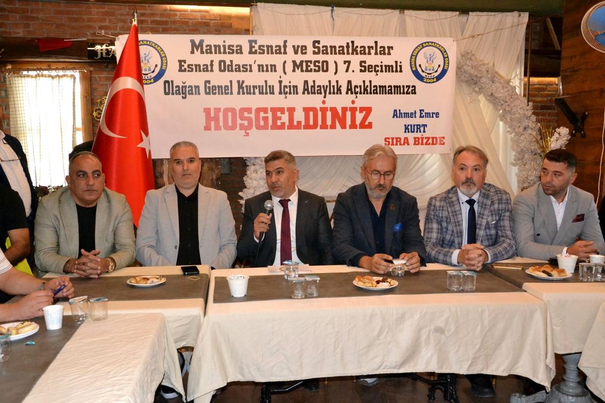 Emre Kurt, MESO Başkanlığına Adaylığını Açıkladı