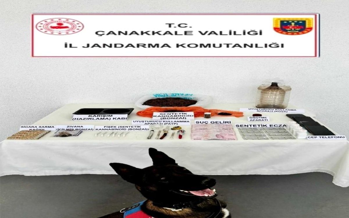 Çanakkale\'de Uyuşturucu Operasyonu: 3 Tutuklama