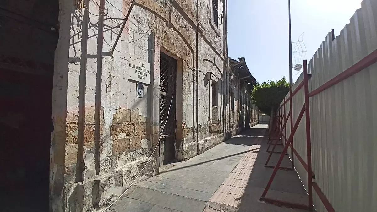İskenderun Lisesi Restorasyonu Başladı