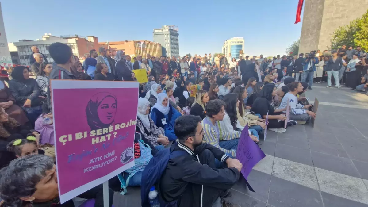 Rojin Kabaiş İçin Adalet Eylemi