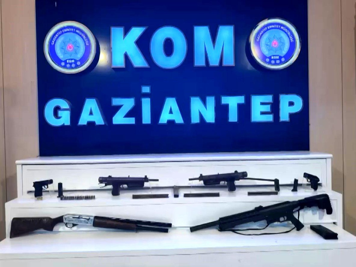 Gaziantep\'te Kaçak Silah Operasyonu