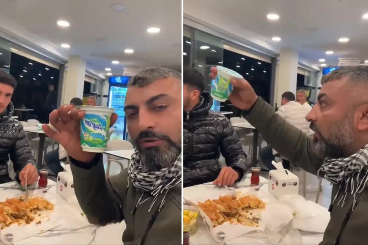 Gittiği lokantada ayranın fiyatını duyan süt üreticisi isyan etti: Ben sütün litresini...