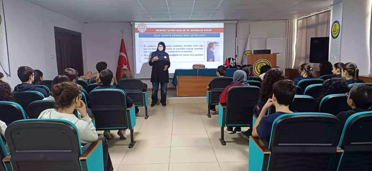 Aydın Lisesi\'nde İlk Yardım Semineri