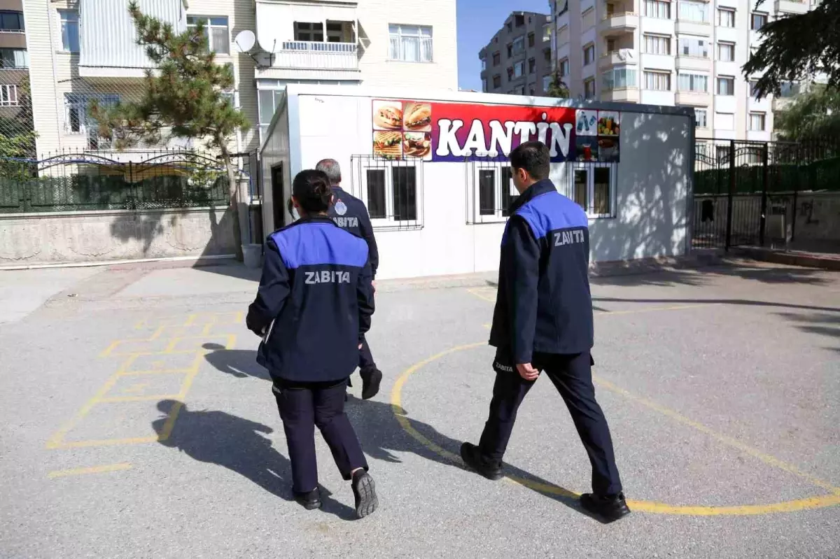 Meram Belediyesi Okul Kantinlerinde Hijyen Denetimleri Sürüyor