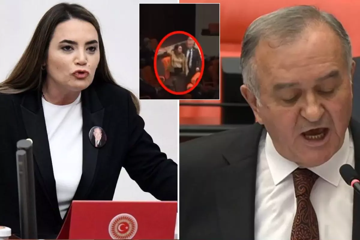 MHP\'li vekilin sözlerine kızan Türkeş\'in kızı, salonu terk etti