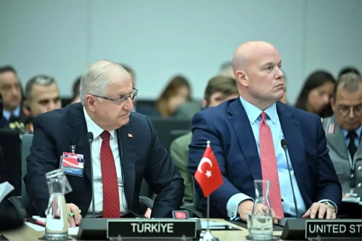 Bakan Güler, Brüksel\'de Ukrayna Temas Grubu Toplantısı\'nda
