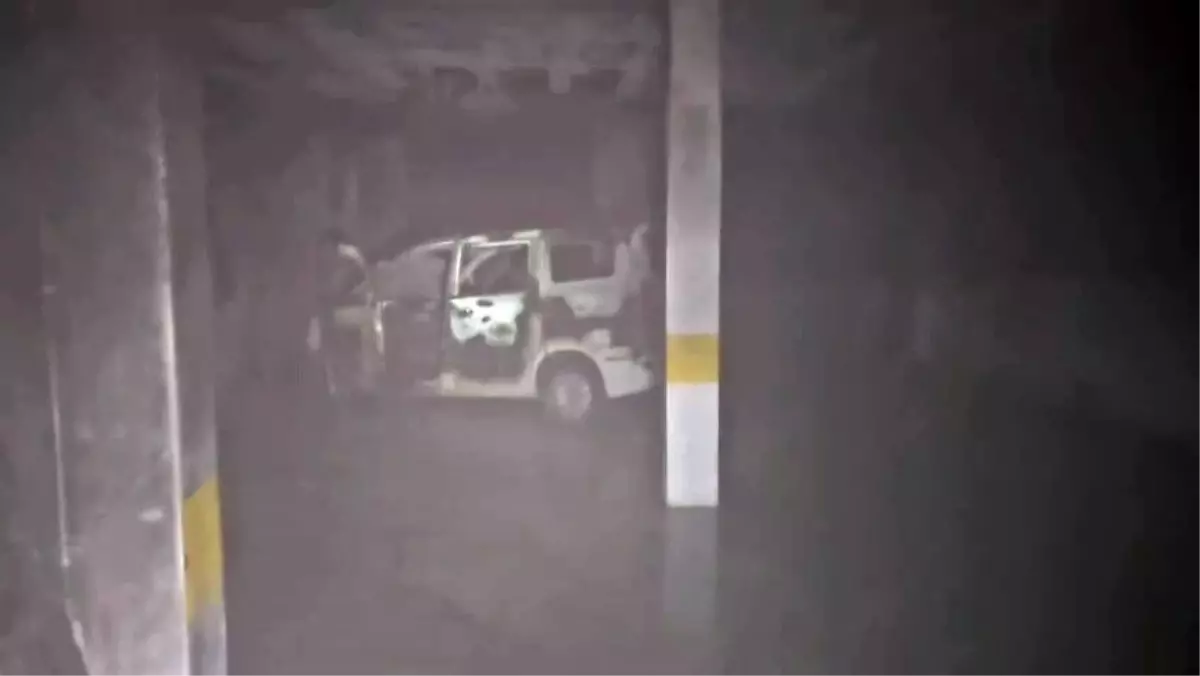 Tekirdağ\'da Otopark Yangını: 53 Kişi Tahliye Edildi
