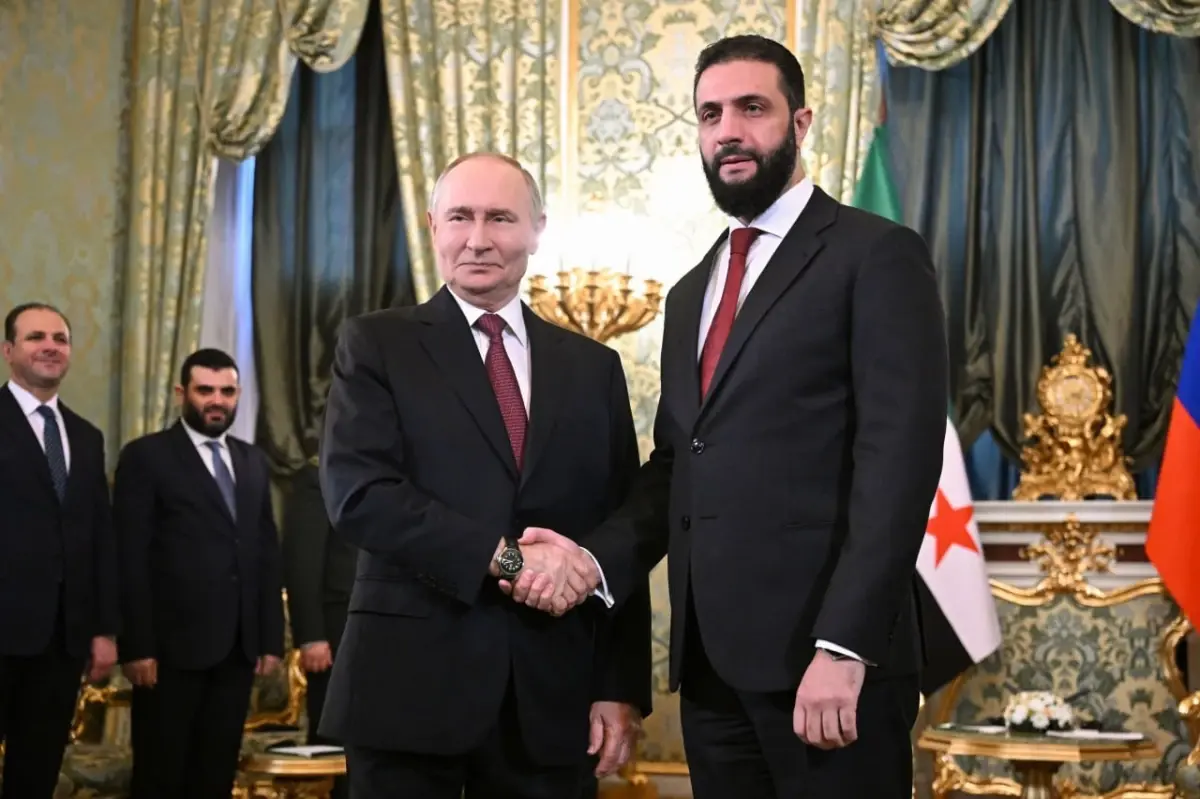 Putin ve Şara Kremlin\'de Buluştu