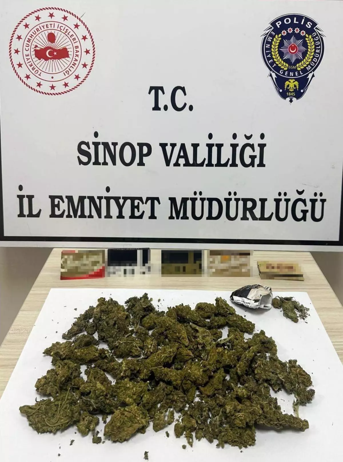 Sinop\'ta Uyuşturucu Operasyonu