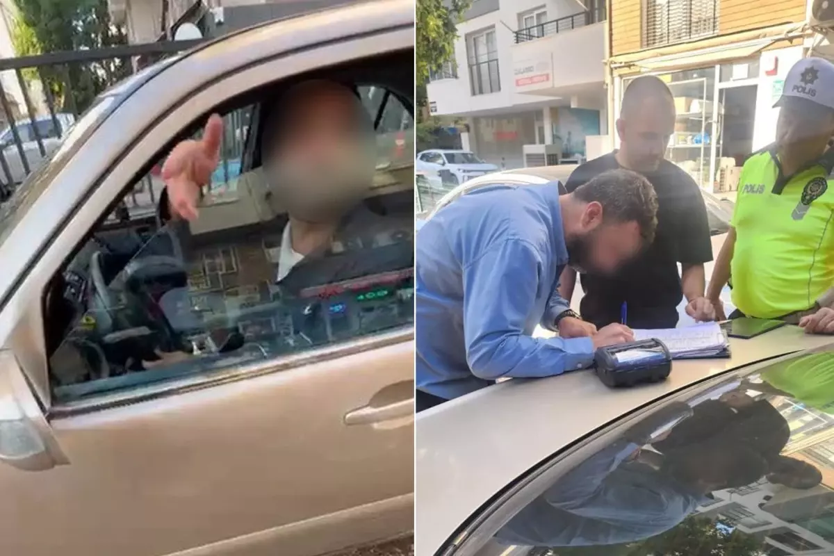 Ters yöne girip racon kesen sürücü bedelini ağır ödedi