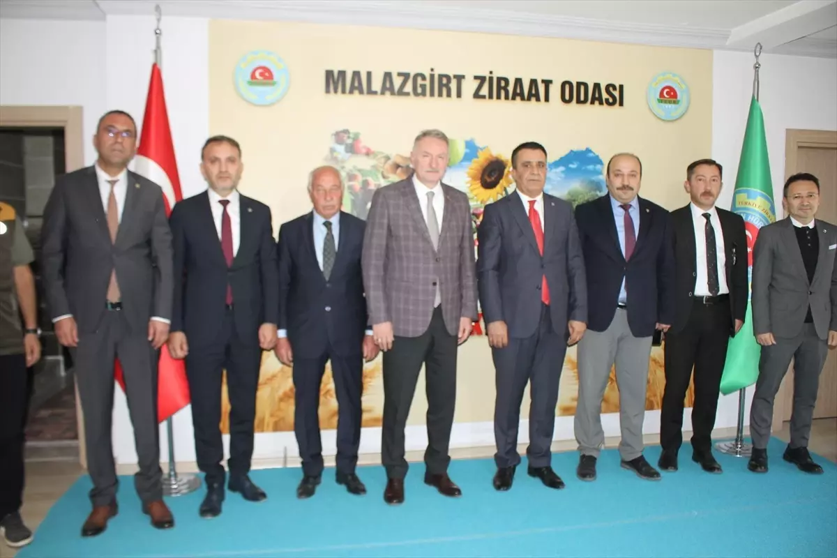 TMO Genel Müdürü Malazgirt\'te İnceleme Yaptı