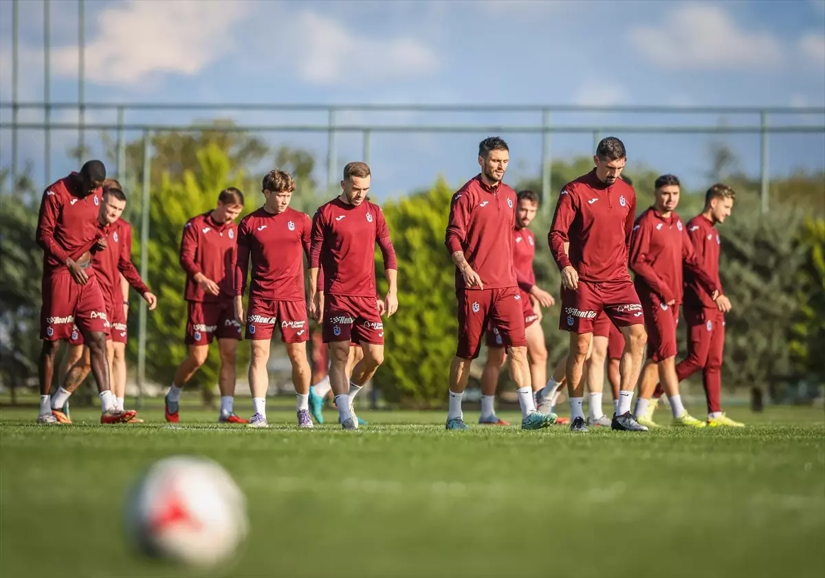 Trabzonspor Rizespor Maçı İçin Hazırlanıyor