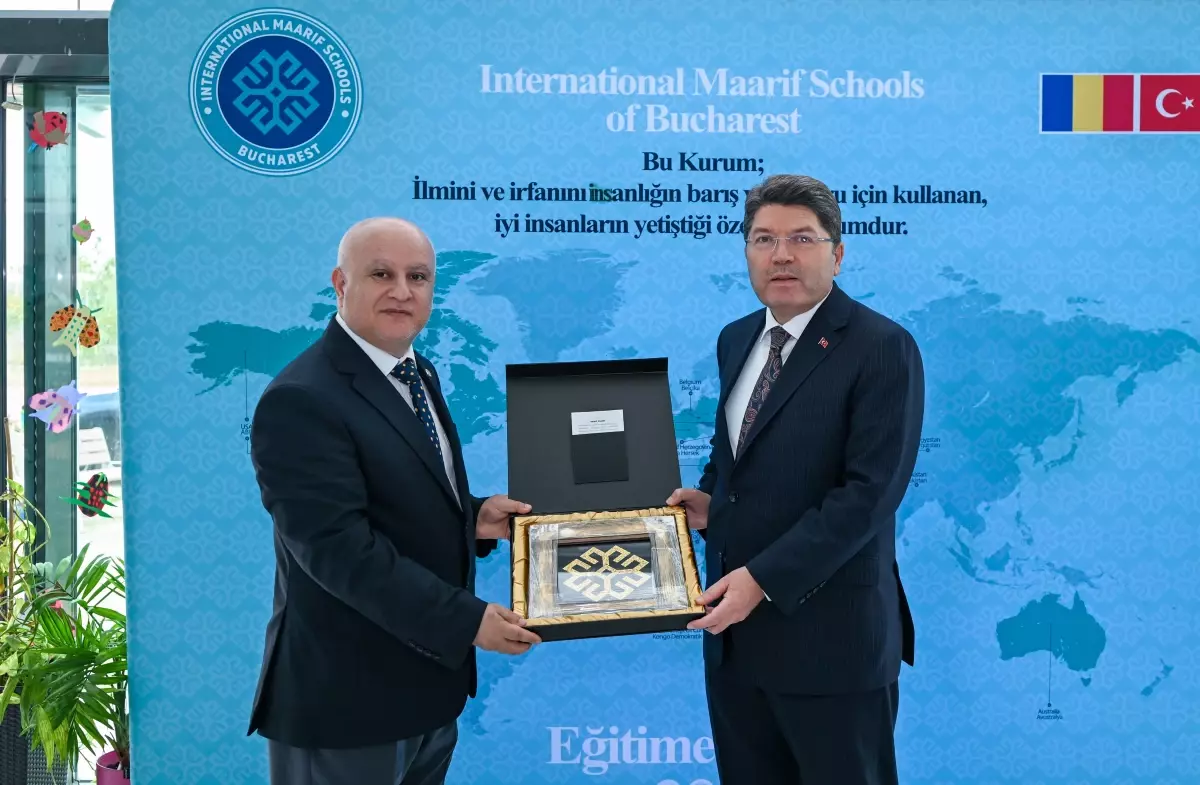 Bakan Tunç, Romanya Ziyareti Kapsamında Bükreş\'te Temaslarda Bulundu