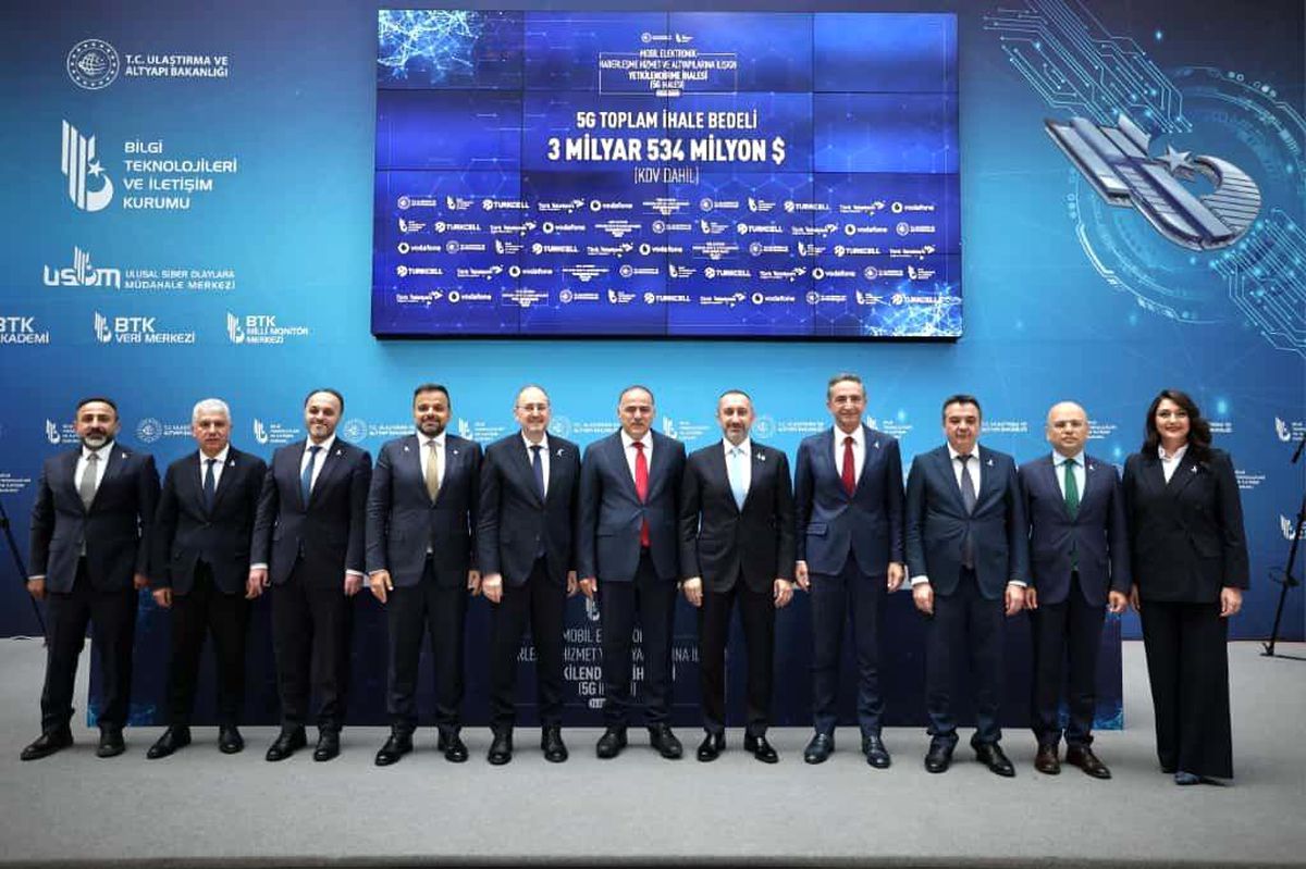 Türkiye 5G İhalesi Sonuçlandı