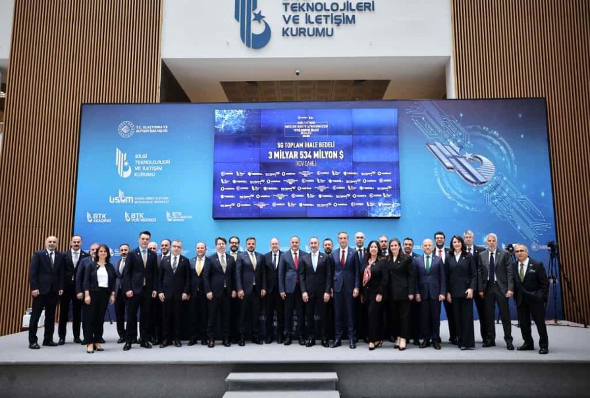 Türkiye 5G İhalesini Gerçekleştirdi