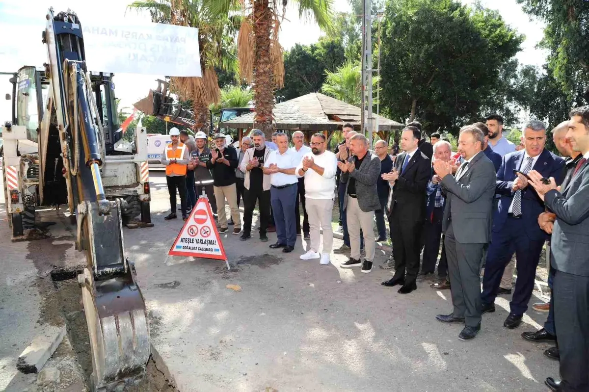 Payas\'ta Doğal Gaz Altyapı Çalışmaları Başladı