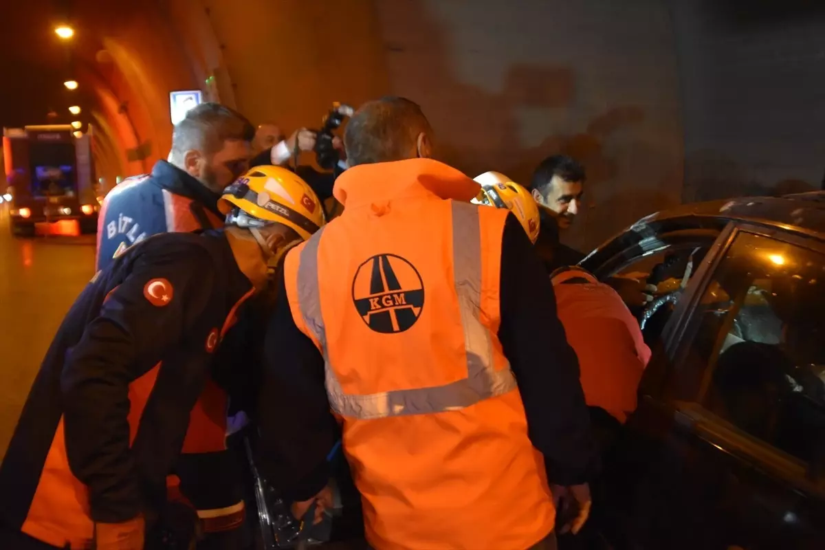 Bitlis\'te Trafik Kazası Tatbikatı