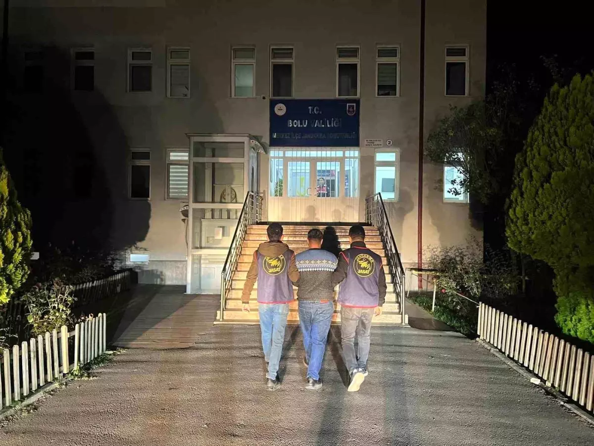 Bolu\'da 13 Yıl Hapis Cezası Olan Şahıs Yakalandı