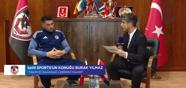 Canlı yayında konuşan Burak Yılmaz'ın telefonuna sürpriz mesaj! Bakın kimden