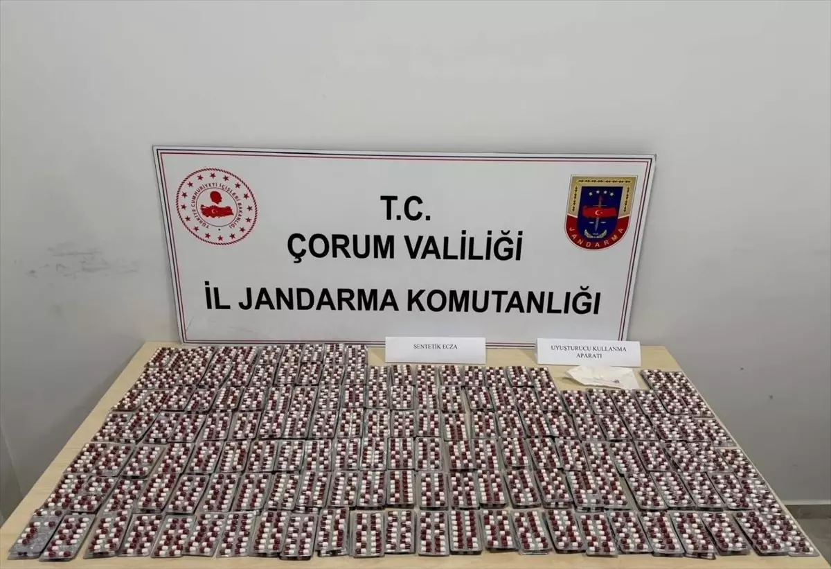 Sungurlu\'da Uyuşturucu Operasyonu