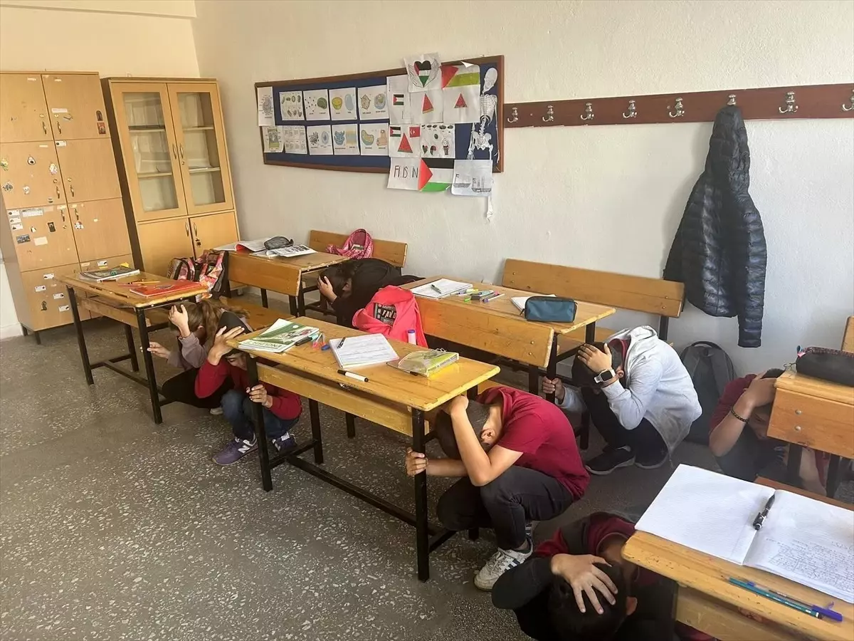 Güdül\'de Tahliye Tatbikatı