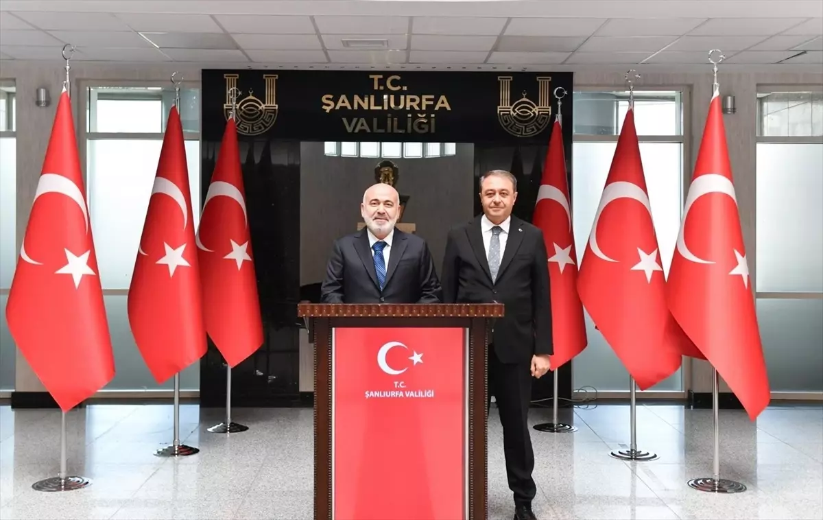 Bakan Yardımcısı Sağlam, Şanlıurfa Valisi\'ni Ziyaret Etti