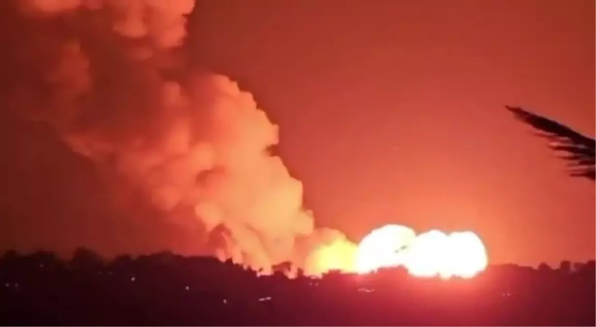 İsrail\'in Lübnan\'a Hava Saldırısı