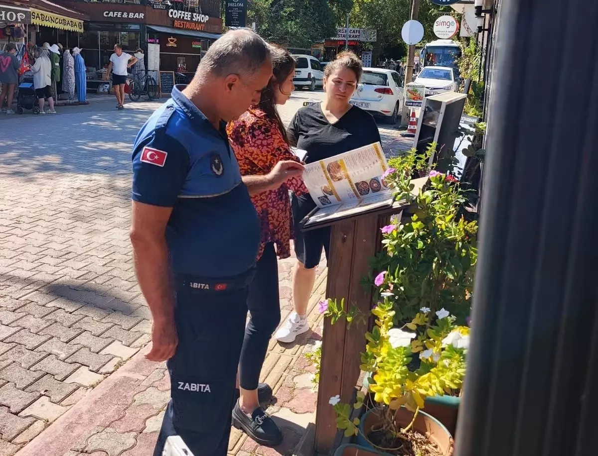 Çıralı\'da Restoran Denetimi
