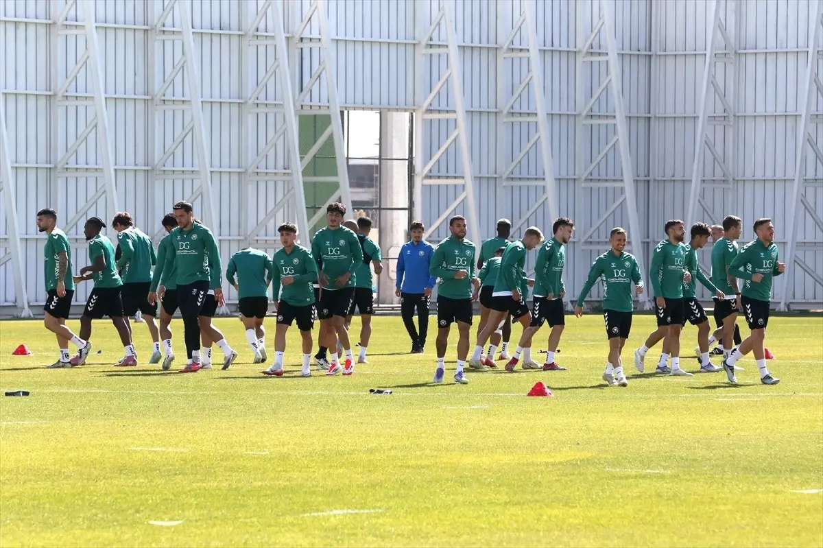 Konyaspor Kocaelispor Maçına Hazırlanıyor