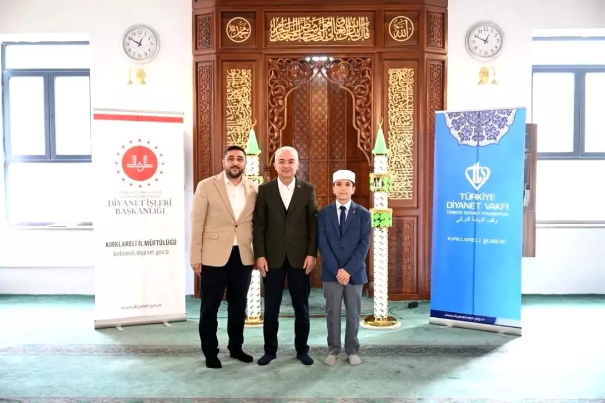Kur\'an Kursları Hafızlık Yarışması Türkiye Finali Kırklareli\'nde Yapıldı