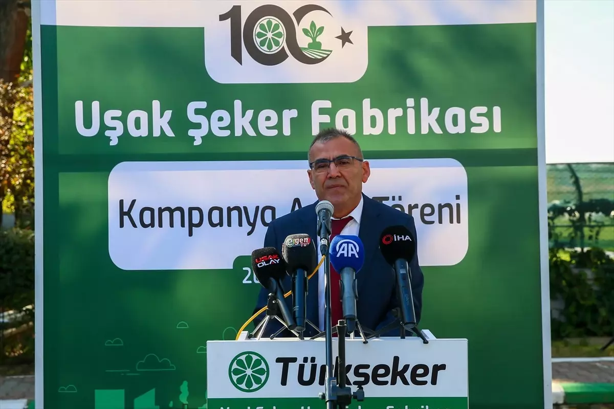 Uşak Şeker Fabrikası\'nda 100. Dönem Başladı