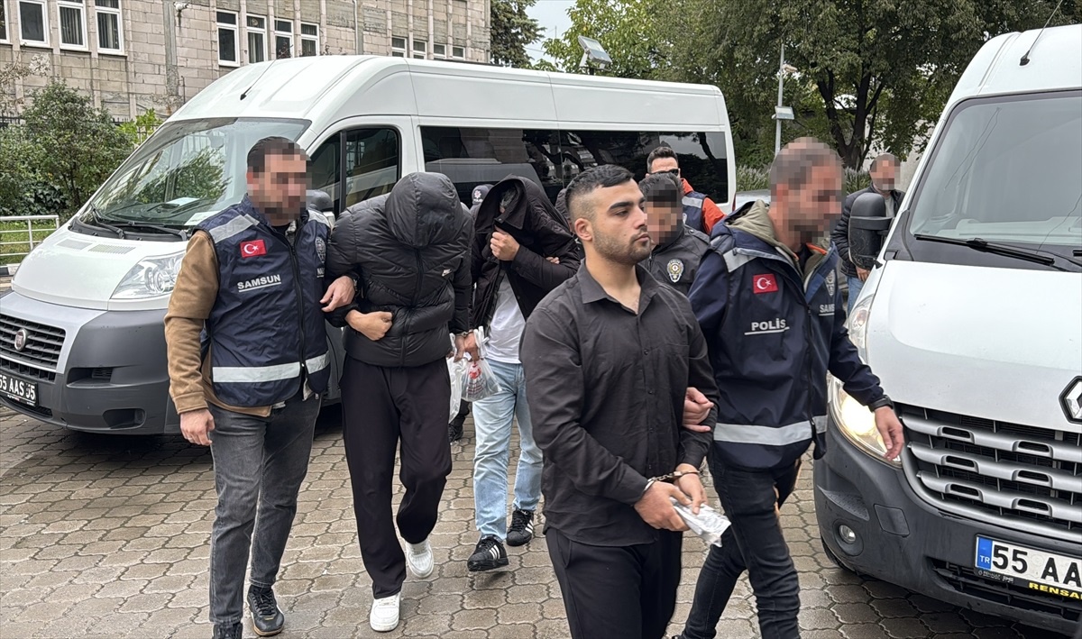 Samsun\'da Uyuşturucu Operasyonu: 7 Gözaltı