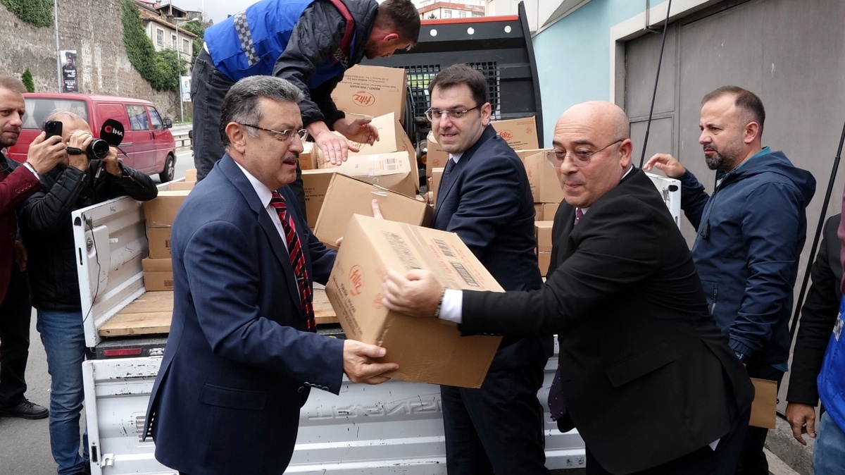 Trabzon\'da Gazze için yardım kampanyası başlatıldı