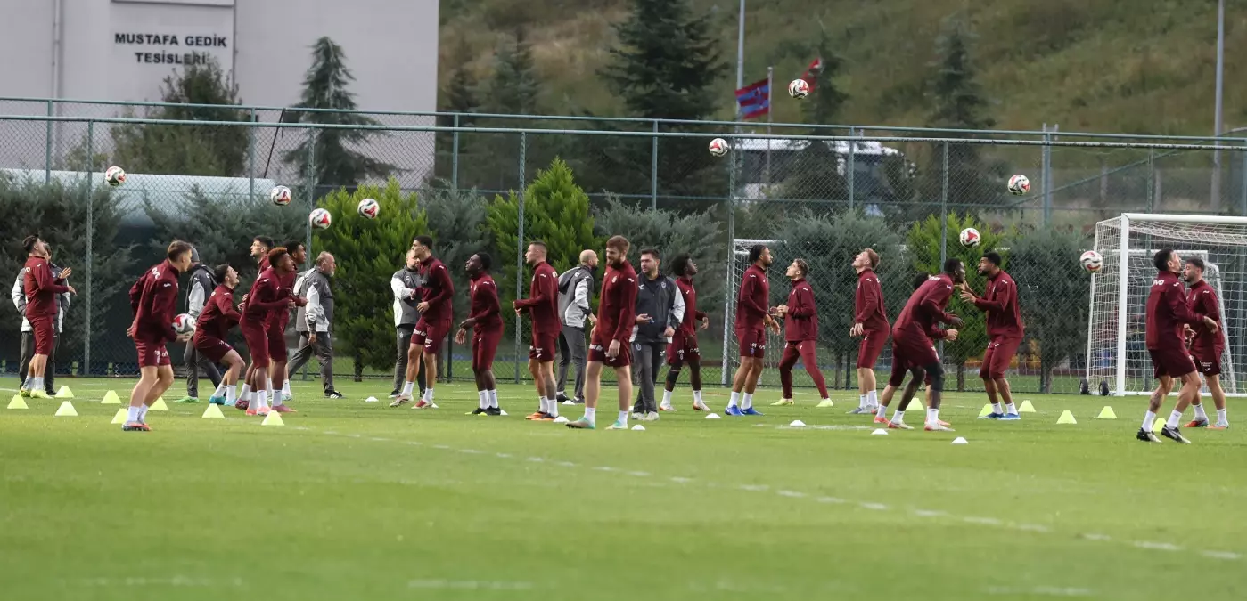 Trabzonspor, Rizespor Maçı Hazırlıklarına Devam Ediyor