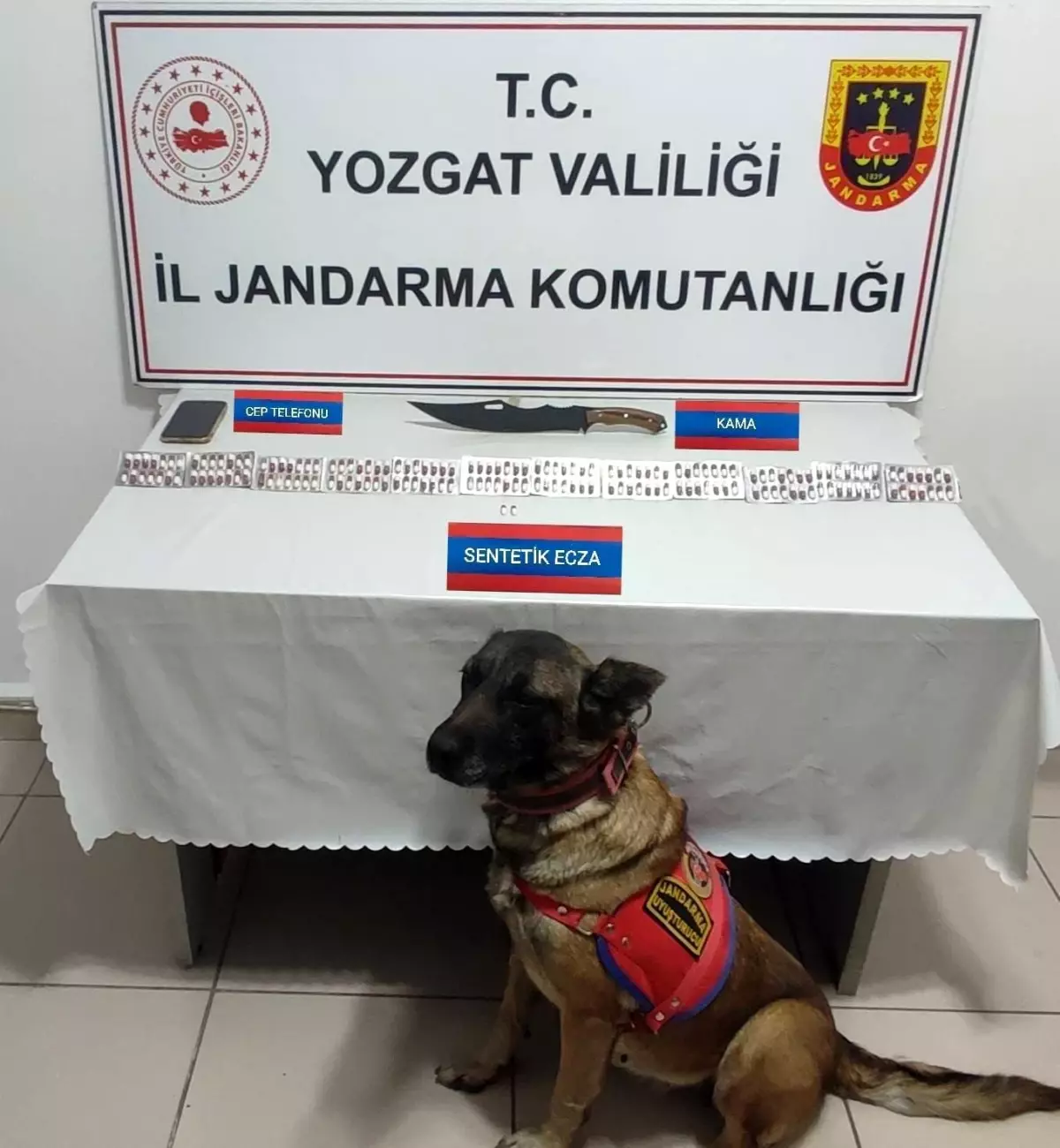 Yozgat\'ta Uyuşturucu Hap Ele Geçirildi