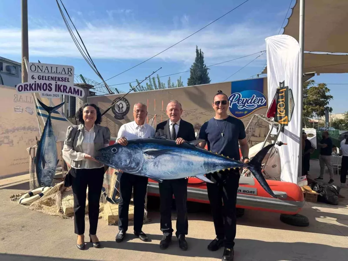 Denizli\'de 800 Kilo Orkinos İkramı
