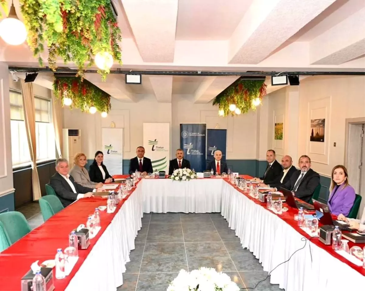 Trakya Kalkınma Ajansı 2025 Yılı Olağan Toplantısı Edirne\'de Gerçekleşti